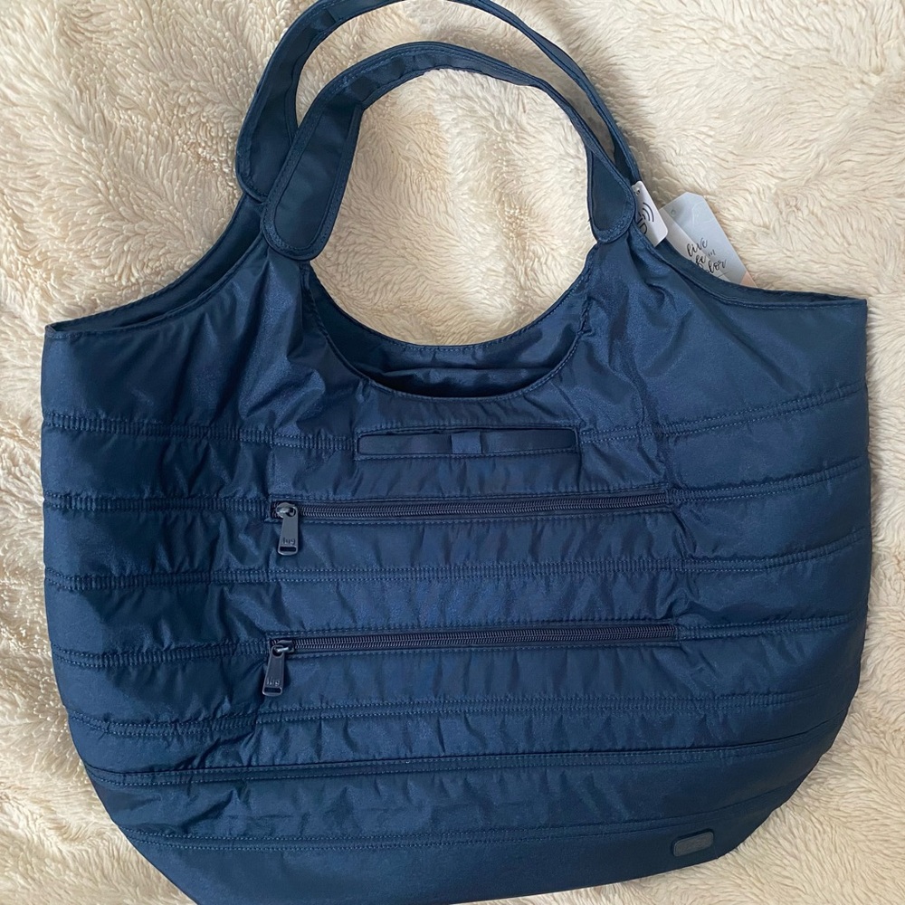 Lug Gondola XL Shimmer Navy NWT OG